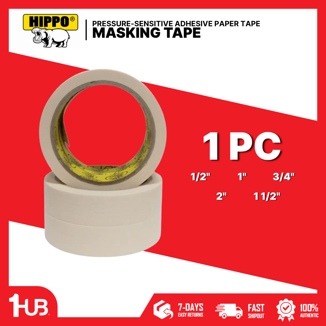 HIPPO Masking Tape – Paint & Surface Masking Tape
