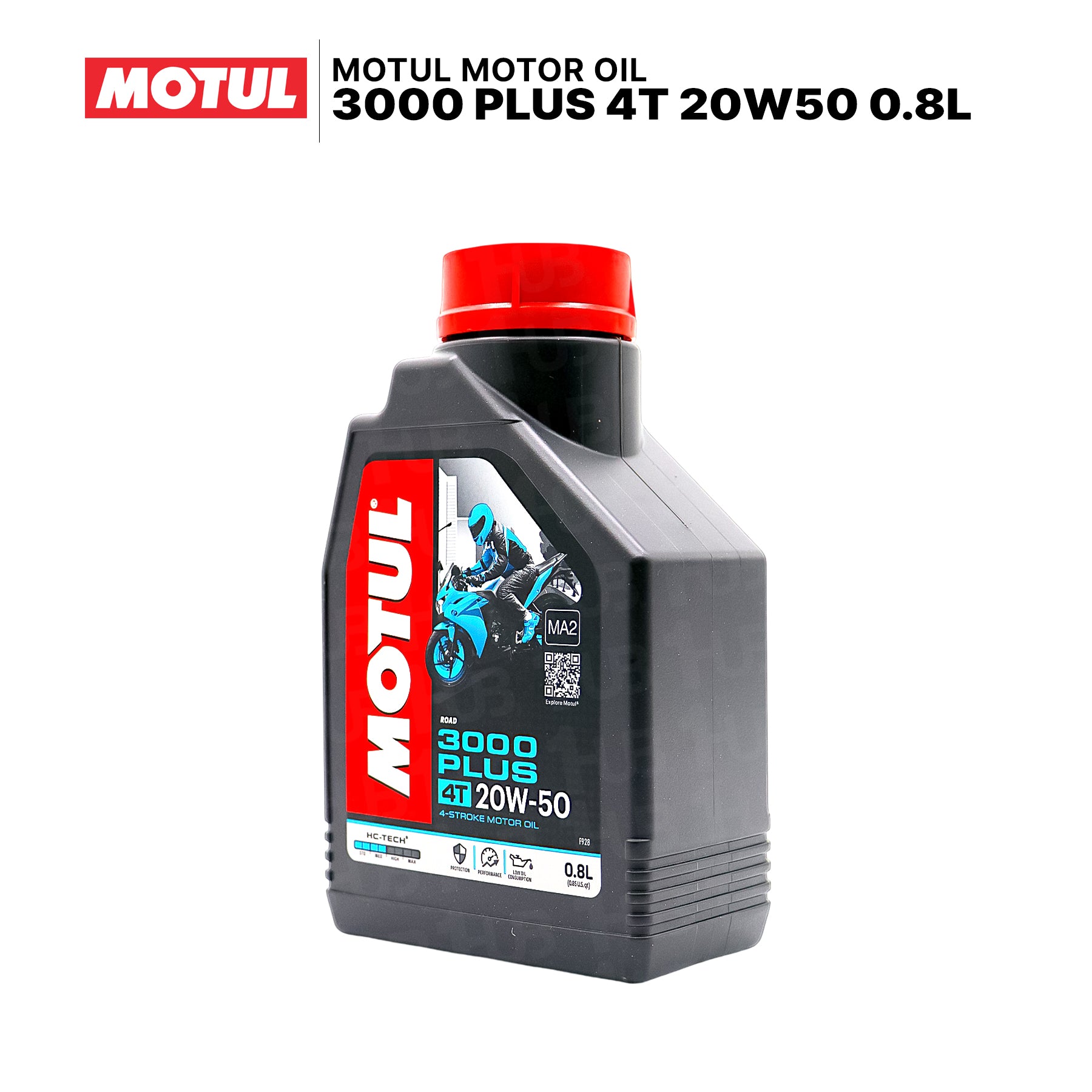 Motul 3000 Plus 4T 20W50 0.8L 108688