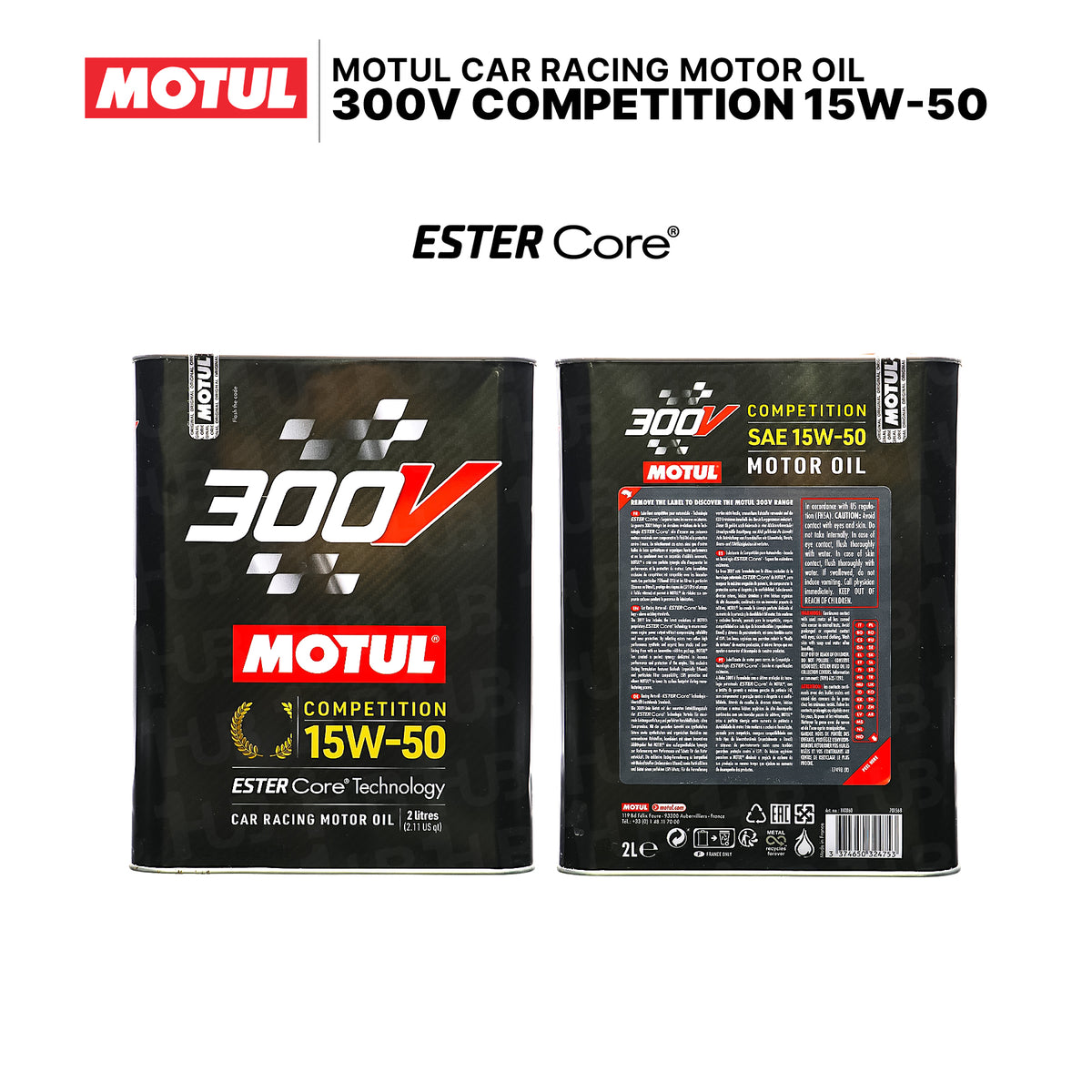 Motul 300V Competition 15W-50 2L 110860