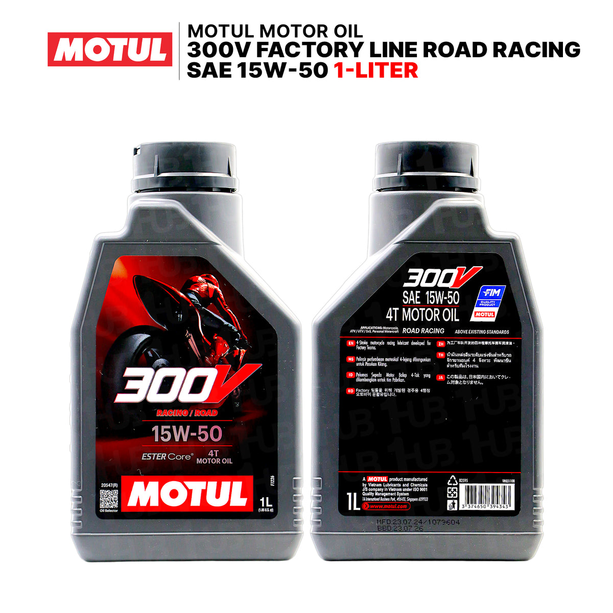 Motul 300V Factory Line Road Racing 15W50 1L 112674