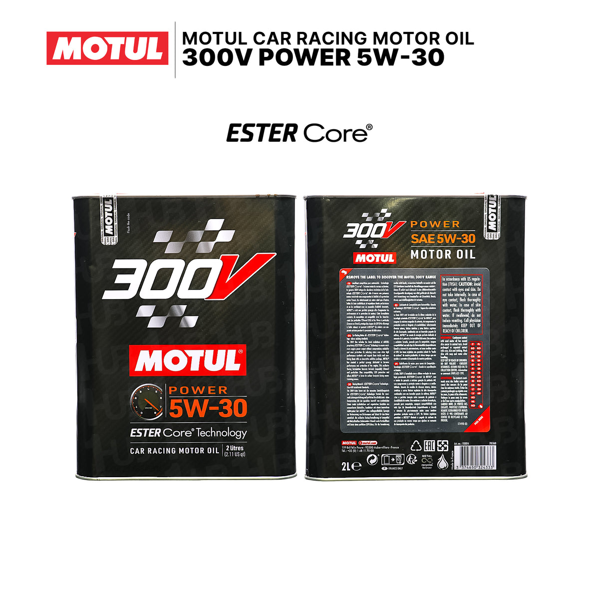 Motul 300V Power 5W-30 2L 110814