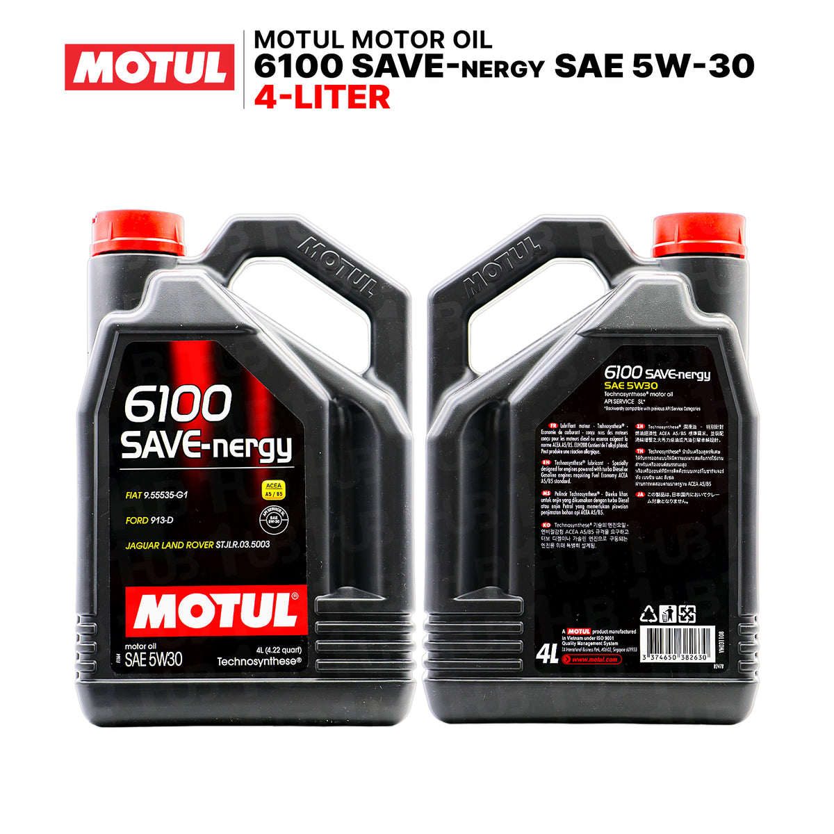 Motul 6100 Save-Nergy 5W30 4L 112348