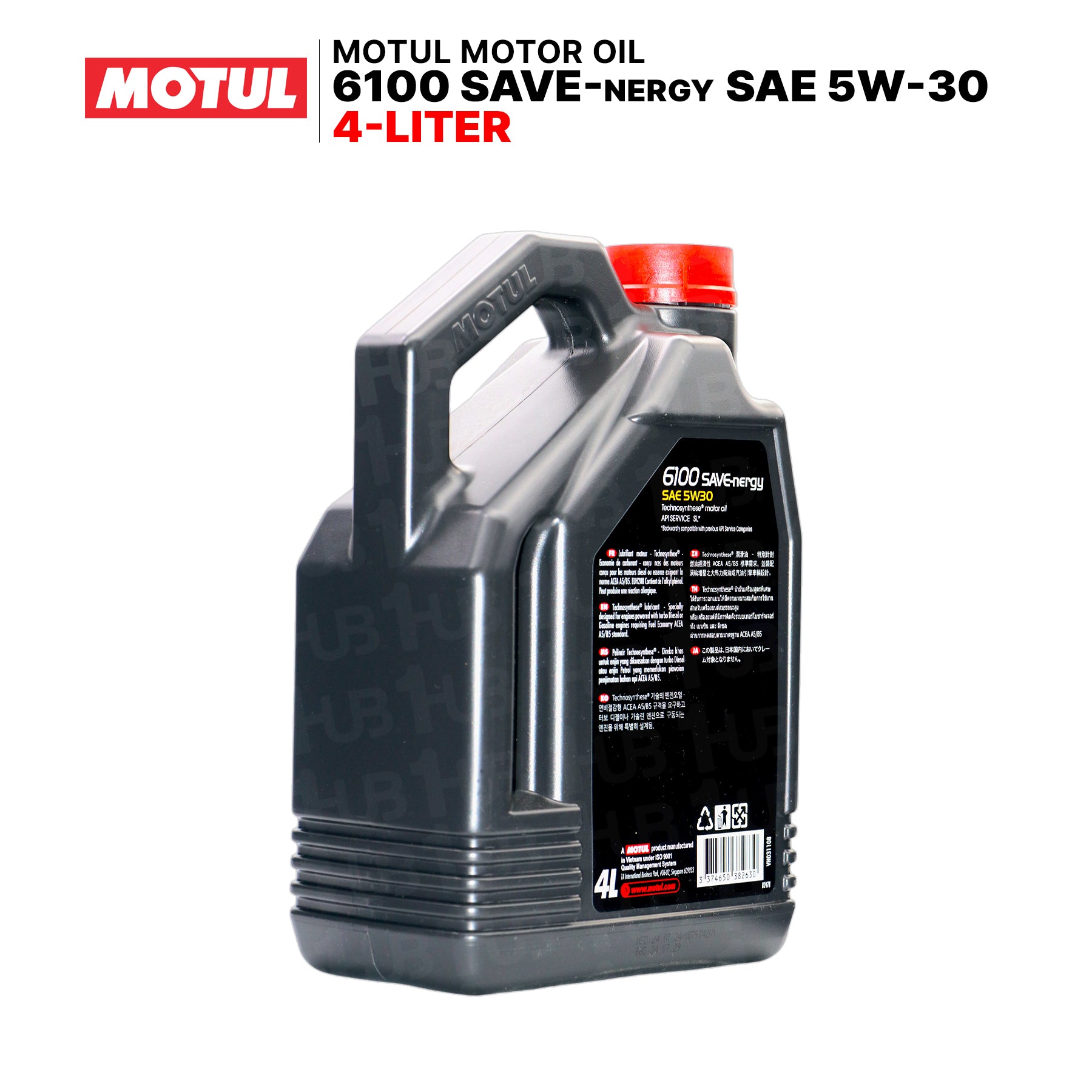 Motul 6100 Save-Nergy 5W30 4L 112348