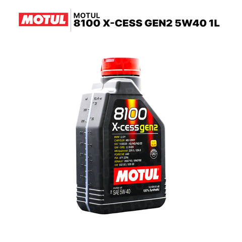 Motul 8100 X-Cess Gen2 5W40 1L 109910