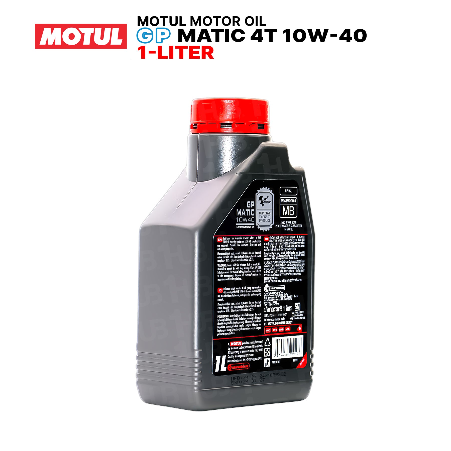 Motul GP Matic 4T 10W40 1L 109925