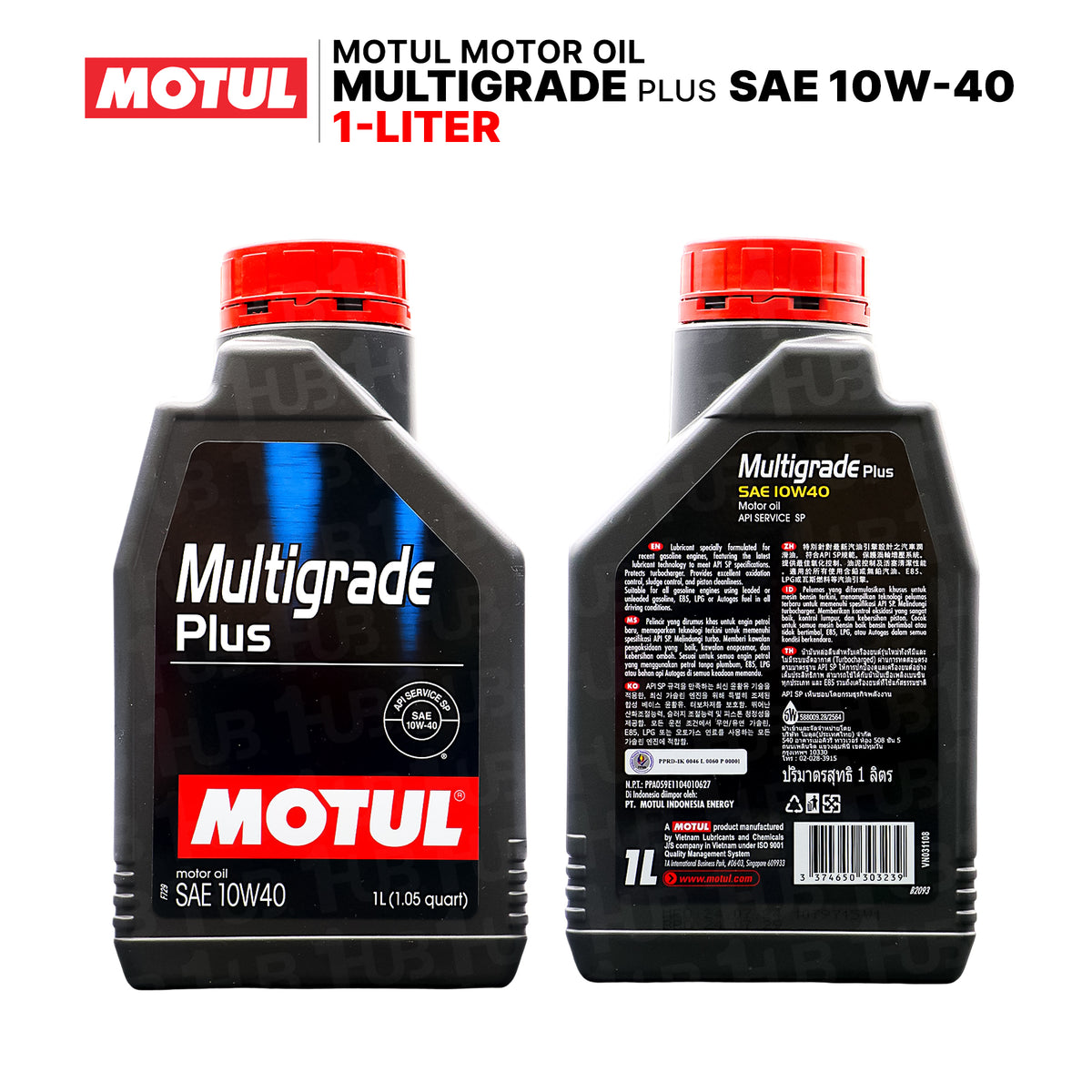 Motul Multigrade Plus 10W40 SP 1L 110217