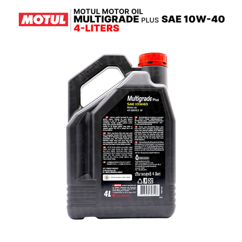 Motul Multigrade Plus 10W40 SP 4L 110218