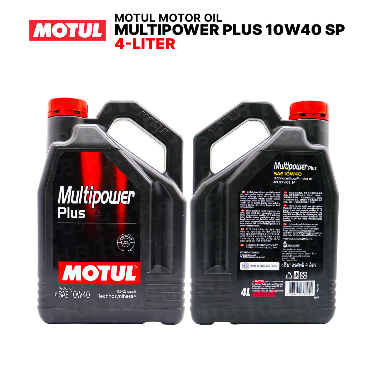 Motul Multipower Plus 10W40 SP 4L 110194