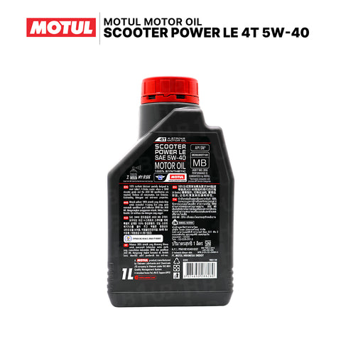 Motul Scooter Power LE 4T 5W40 1L 108970