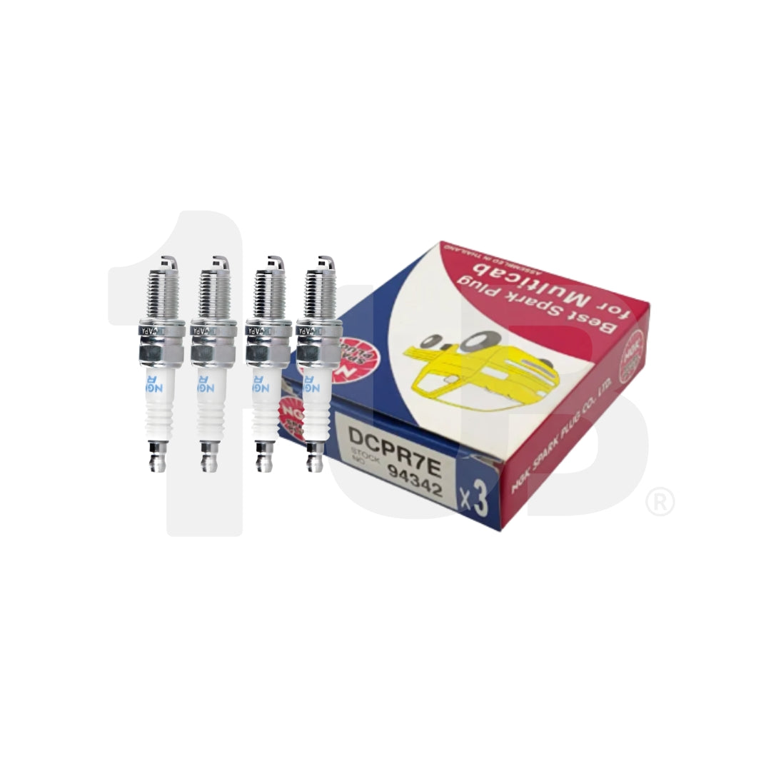 NGK SPARK PLUG SUZUKI MULTICAB DCPR7E / 94342 ( 1 BOX - 3 PCS )