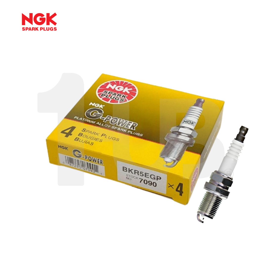 NGK SPARK PLUG  BKR5EGP ( 1 BOX - 4 PCS )