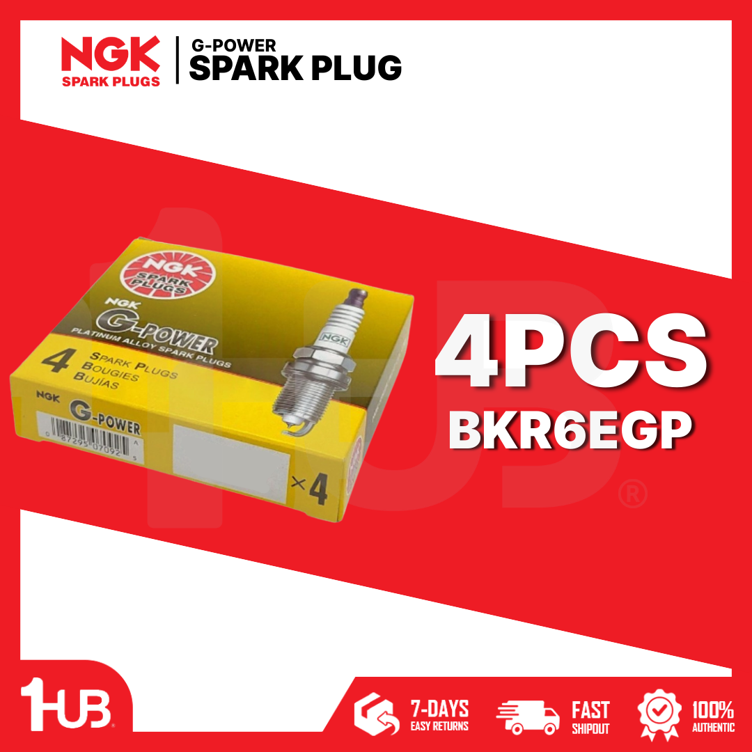 NGK SPARK PLUG  BKR6EGP ( 1 BOX - 4 PCS )