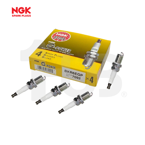 NGK SPARK PLUG  BKR6EGP ( 1 BOX - 4 PCS )