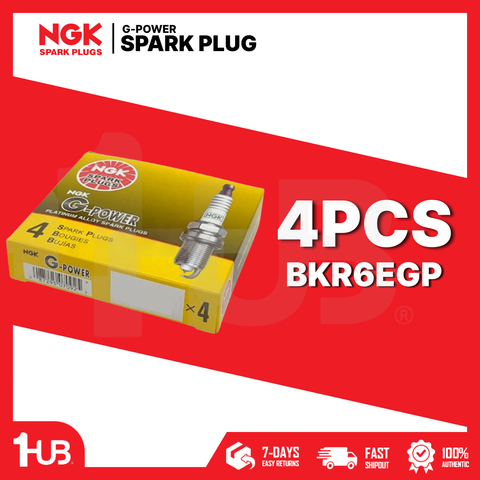 NGK SPARK PLUG  BKR6EGP ( 1 BOX - 4 PCS )