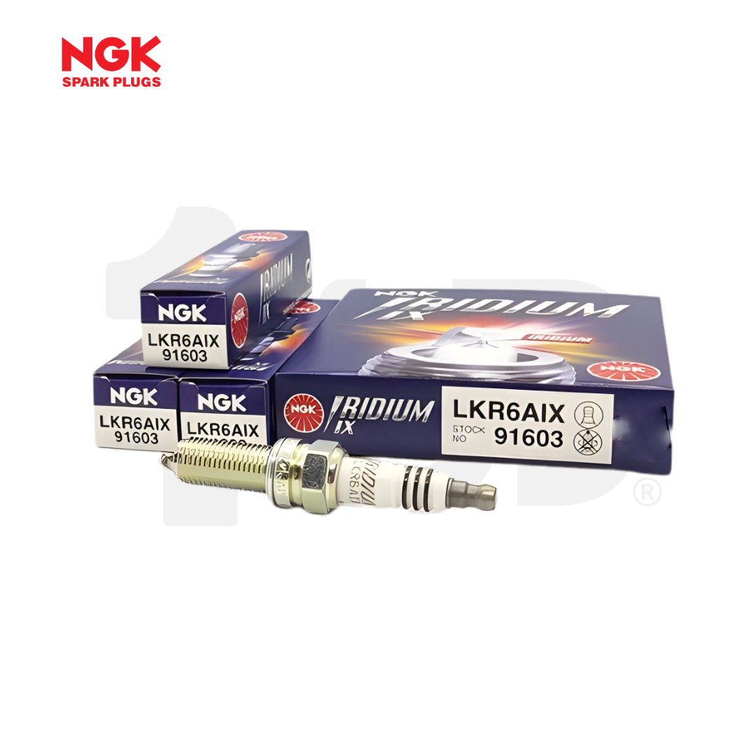 NGK SPARK PLUG HYUNDAI ACCENT 1.4 , RIO , PICANTO 2014-18 LKR6AIX ( 1 BOX - 4 PCS )