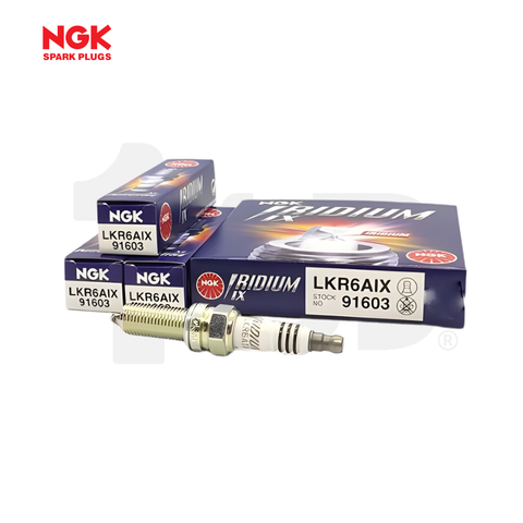 NGK SPARK PLUG HYUNDAI ACCENT 1.4 , RIO , PICANTO 2014-18 LKR6AIX ( 1 BOX - 4 PCS )