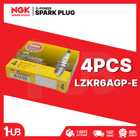 NGK SPARK PLUG HYUNDAI / KIA i30, ELANTRA 2011-18 / ACCENT 1.4 2011-14 / RIO 1.4 2012-18 LZKR6AGP-E ( 1 BOX - 4 PCS )