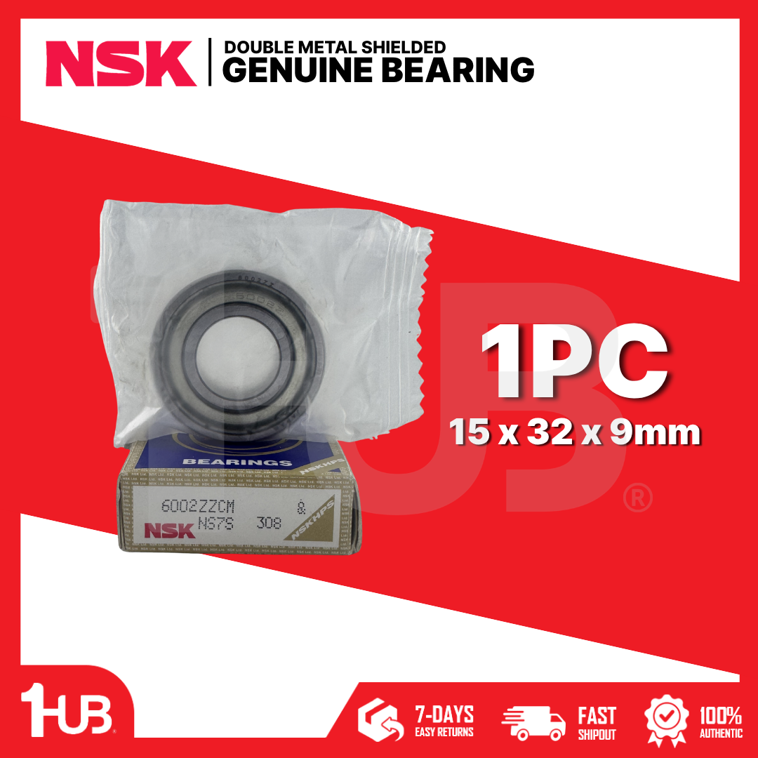 NSK BEARING 6002ZZCM 15x32x9mm ( 1 PC )