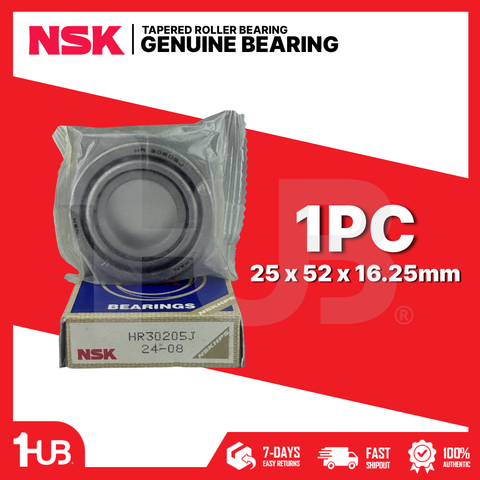 NSK BEARING HR30205J 25x52x16.25mm ( 1 PC )