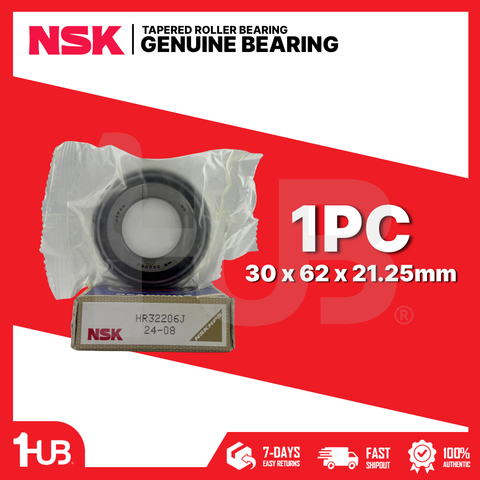 NSK BEARING HR32206J 30x62x21.25mm ( 1 PC )