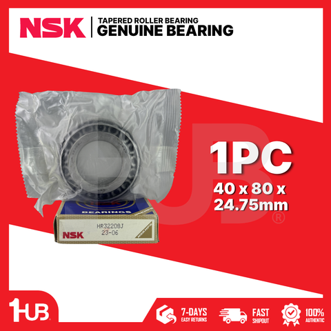 NSK BEARING HR32208J 40x80x24.75mm ( 1 PC )