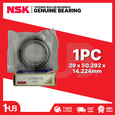 NSK BEARING L45449/10 29x50.292x14.224mm ( 1 PC )