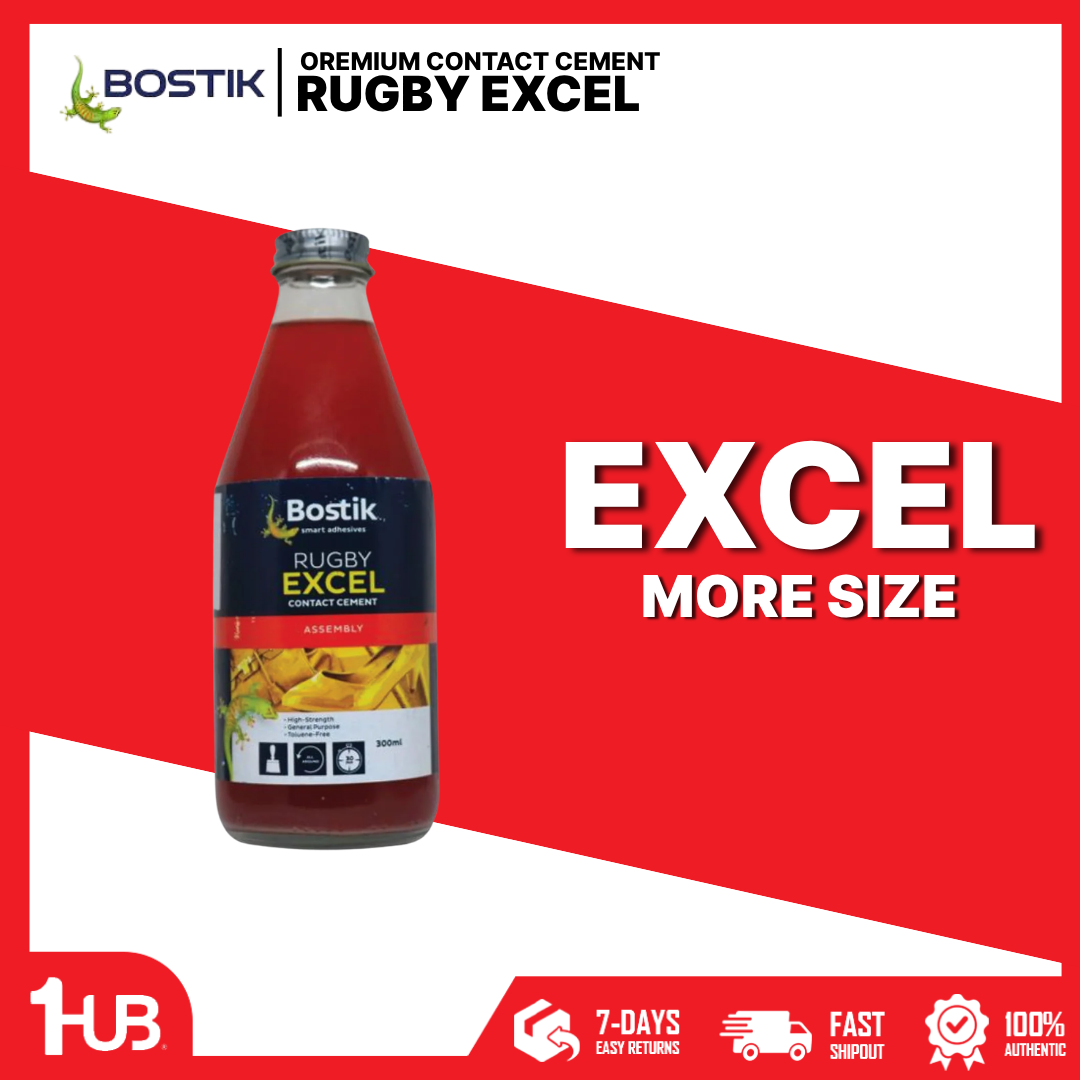 BOSTIK RUGBY EXCEL CONTACT CEMENT