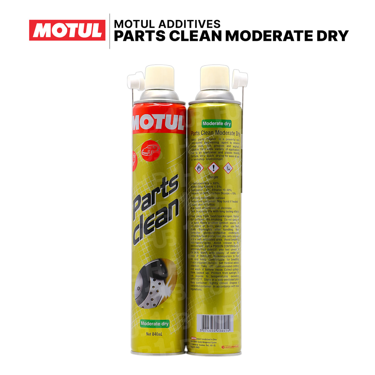 Motul Parts Clean Moderate Dry 840ml 102482