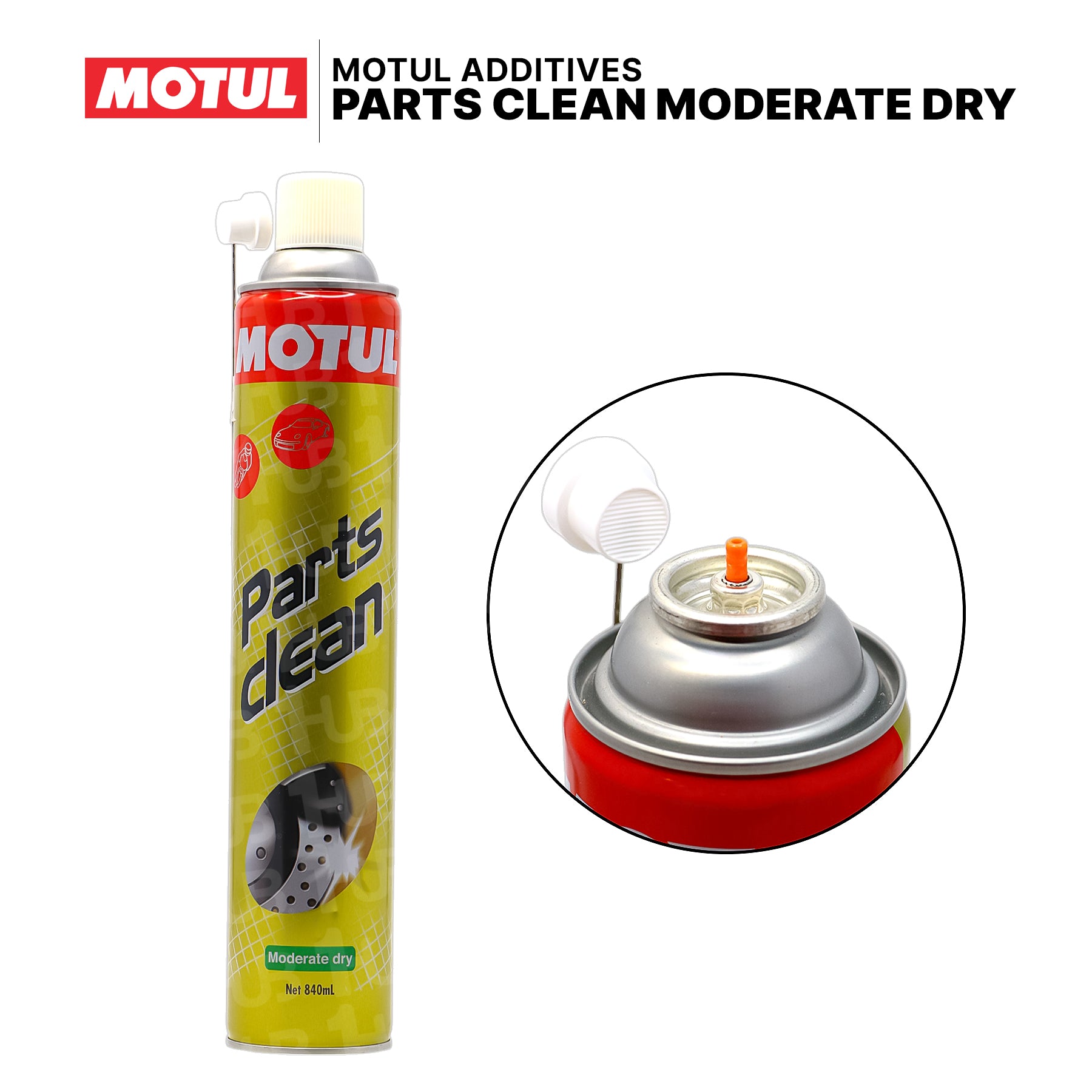 Motul Parts Clean Moderate Dry 840ml 102482