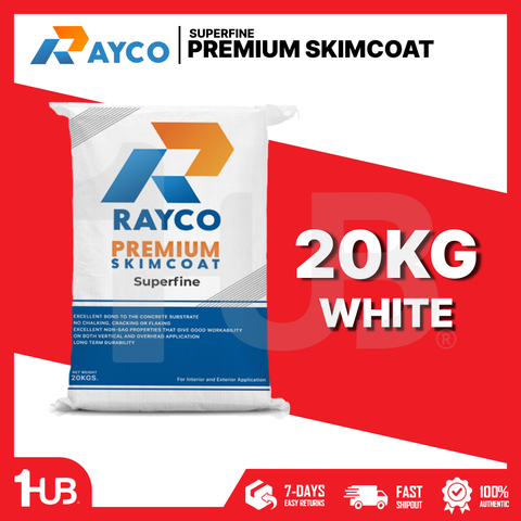 RAYCO PREMIUM SKIMCOAT SUPERFINE ( 20KG )