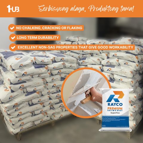 RAYCO PREMIUM SKIMCOAT SUPERFINE ( 1KG )