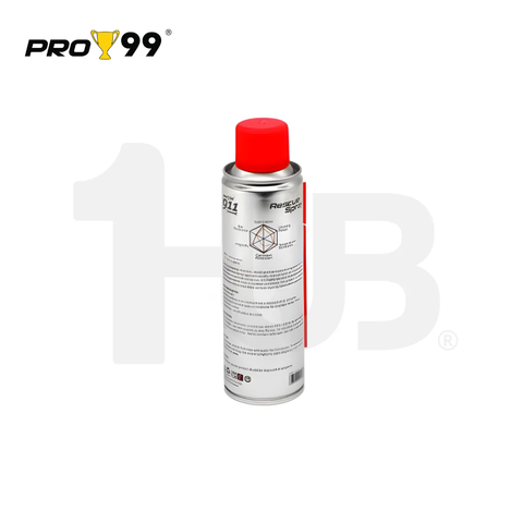 PRO99 911 RESCUE SPRAY RESCUE SPRAY MULTI-PURPOSE LUBRICANT WITH SMART SPRAYER NOZZLE CHAIN LUBE PLRS-1143