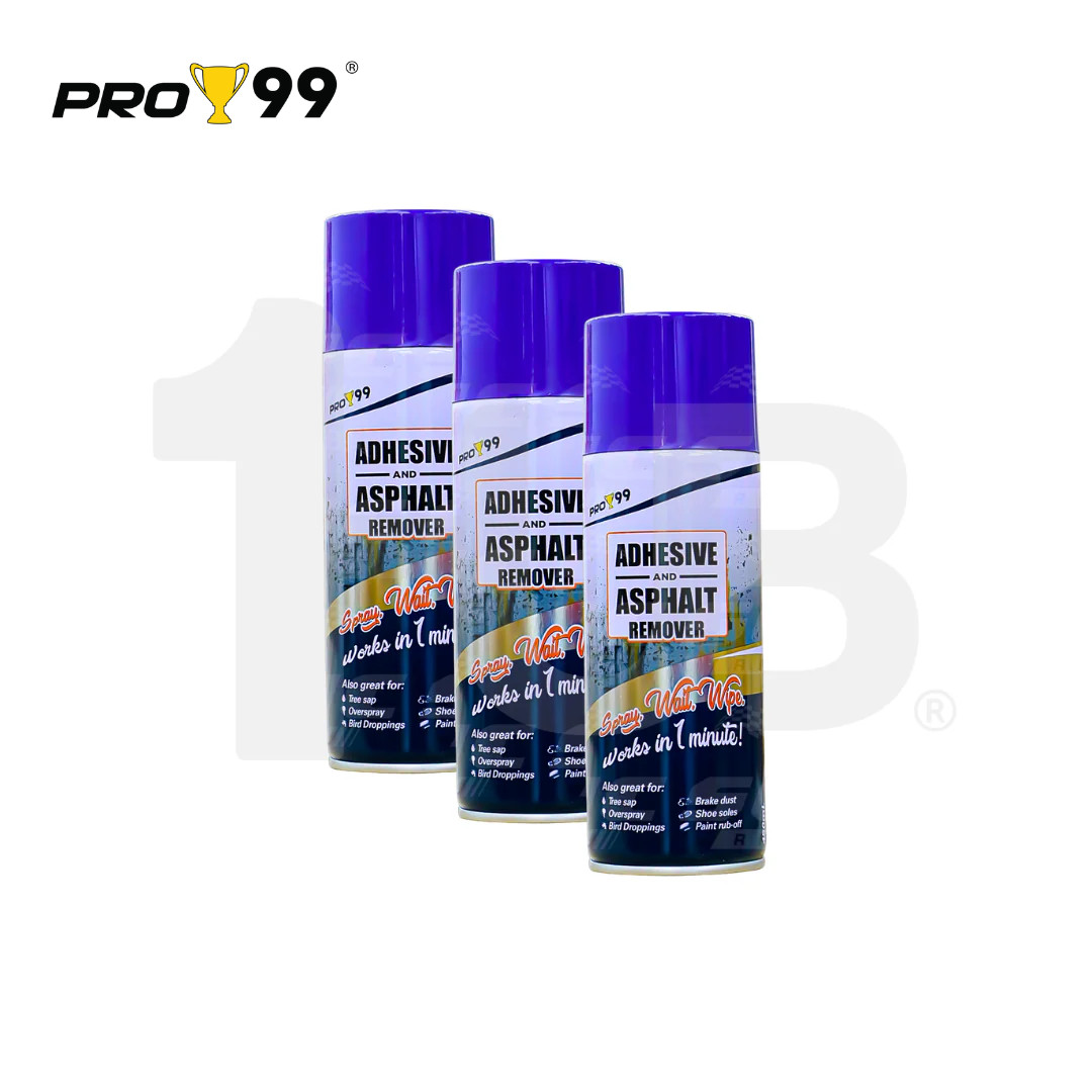 PRO99 ADHESIVE AND ASPHALT REMOVER CLEANER FOR CAR, MOTORCYCLE, HOUSEHOLD, INDUSTRIAL USE PAR-1017A ( 450 ML  )