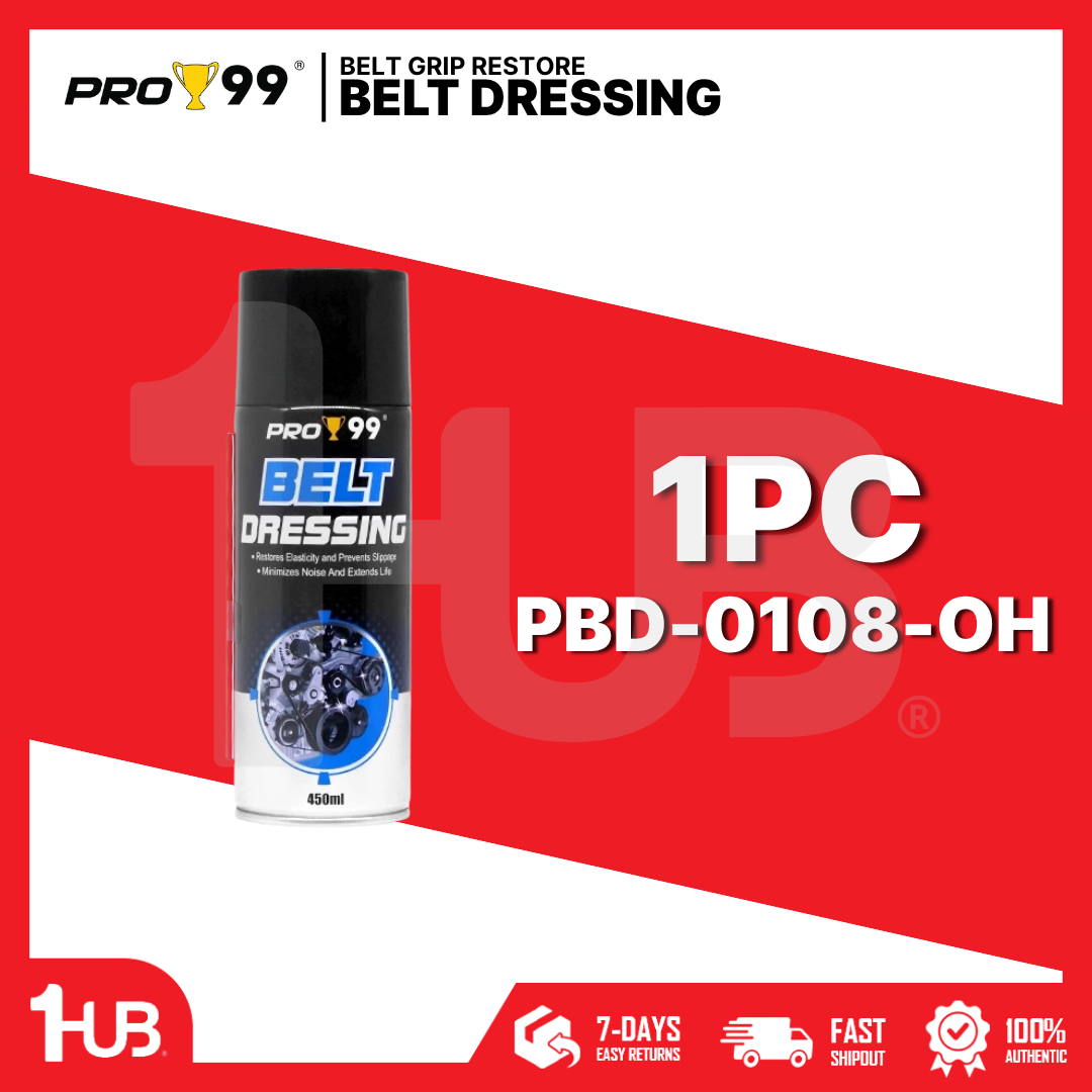 PRO99 BELT DRESSING FOR CAR AND MOTORCYCLE PBD-0108-OH ( 450 ML )