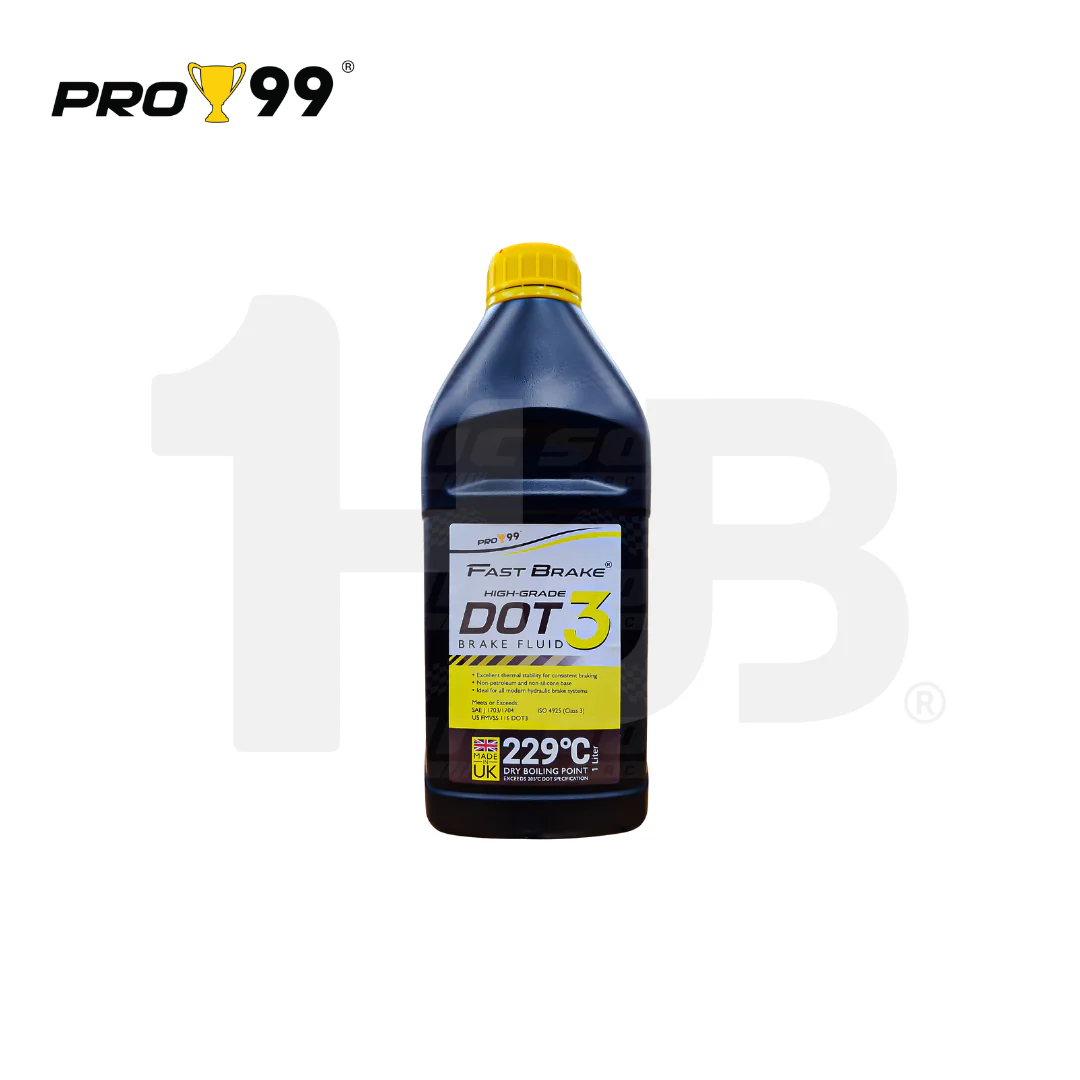 PRO99 BRAKE FLUID FASTBRAKE HIGH GRADE DOT 3 FOR CAR AND MOTORCYCLE