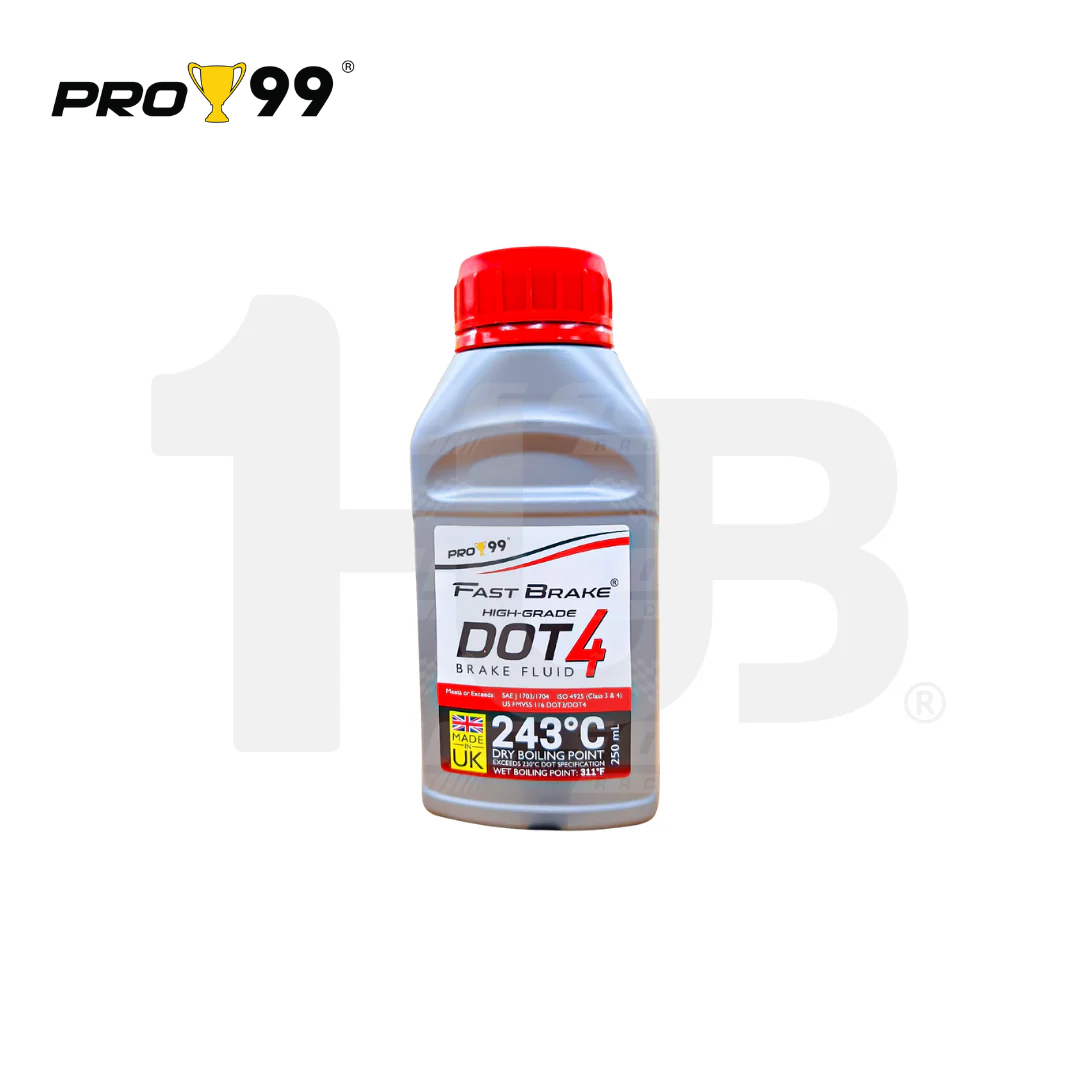 PRO99 BRAKE FLUID FASTBRAKE HIGH GRADE DOT 4 FOR CAR AND MOTORCYCLE