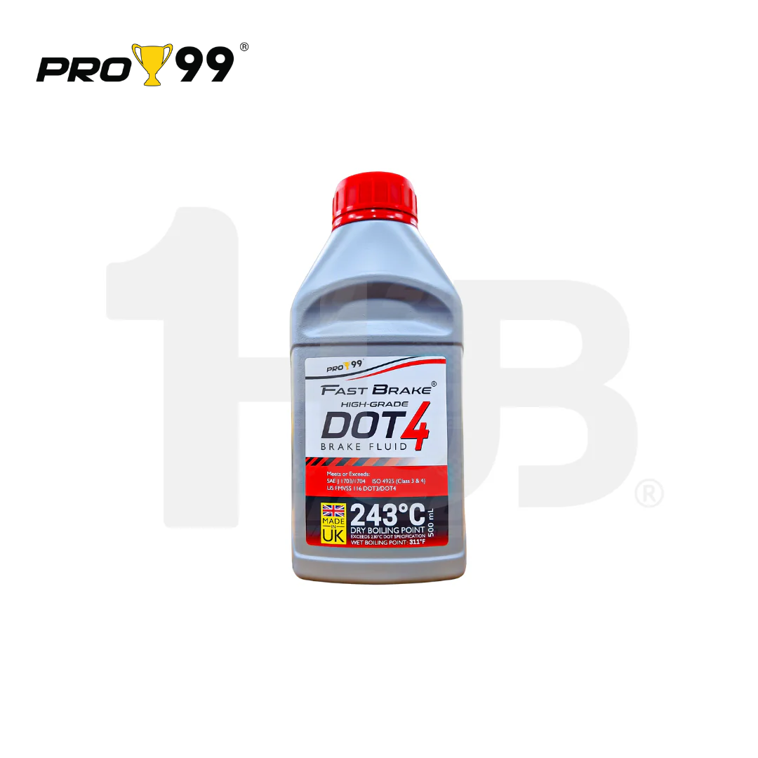 PRO99 BRAKE FLUID FASTBRAKE HIGH GRADE DOT 4 FOR CAR AND MOTORCYCLE