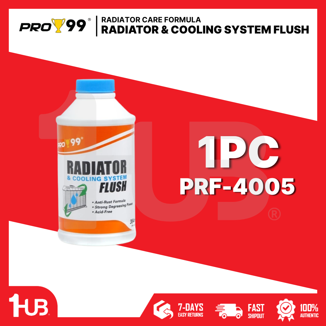PRO99 CAR RADIATOR COOLING SYSTEM FLUSH CLEANER PRF-4005 ( 354 ML )