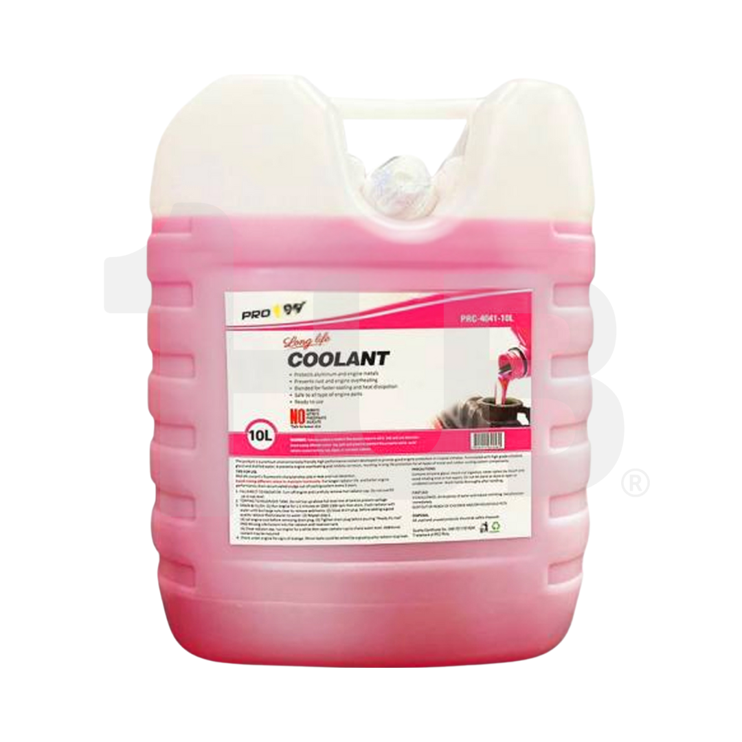 PRO99 Long Life Coolant 10 Liters | High-Performance Engine Radiator Coolant | Anti-Overheat Protection