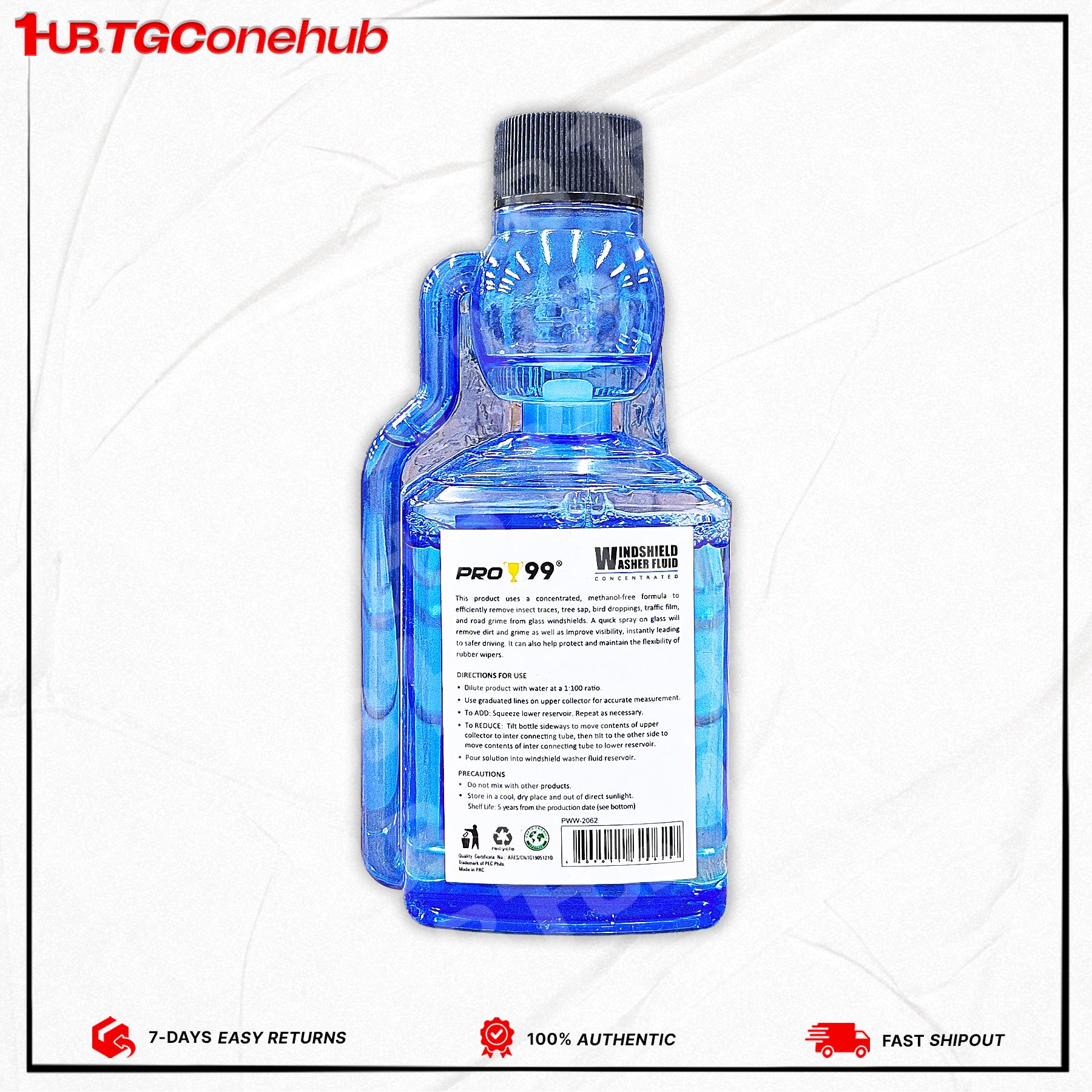 Pro 99 Windshield Washer 200ml PWW-2062