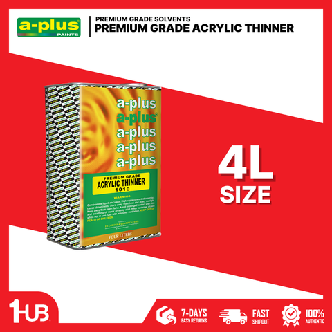 A-PLUS® THINNERS and REDUCERS 4 Liters