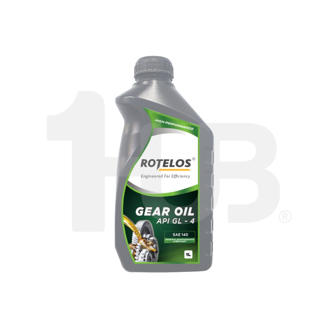 Rotelos API GL-4 SAE 140 Gear Oil for smooth transmission performance and long-lasting protection 1L product image