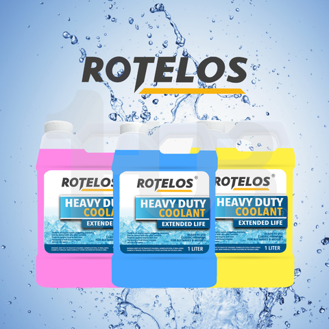 ROTELOS Heavy Duty Extended Life Coolant 1L – Long Lasting Engine Protection