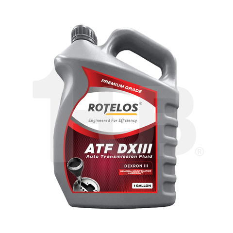 ROTELOS Automatic Transmission Fluid ATF Dexron III 4 Liters– Smooth Shifting & Transmission Protection