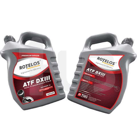 ROTELOS Automatic Transmission Fluid ATF Dexron III 4 Liters– Smooth Shifting & Transmission Protection