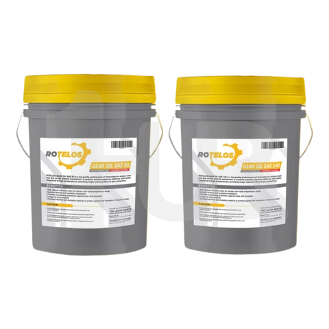 ROTELOS Gear Oil API GL-4 SAE 140 18 Liters – Heavy Duty Transmission & Gear Protection
