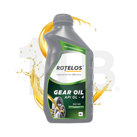 ROTELOS Gear Oil API GL-4 SAE 140 1 Liter – Heavy Duty Transmission & Gear Protection