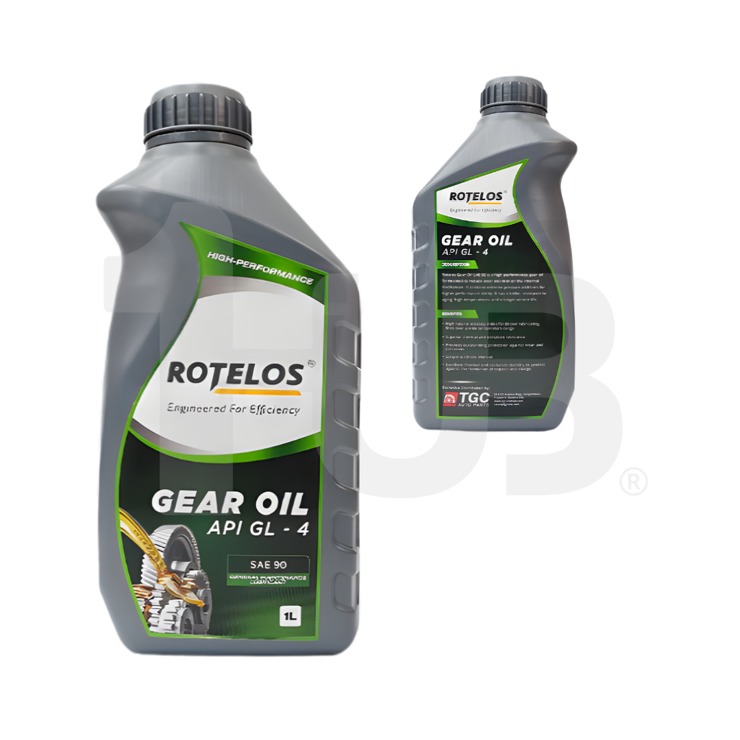 ROTELOS Gear Oil API GL-4 SAE 90 1 Liter – Heavy Duty Transmission & Gear Protection