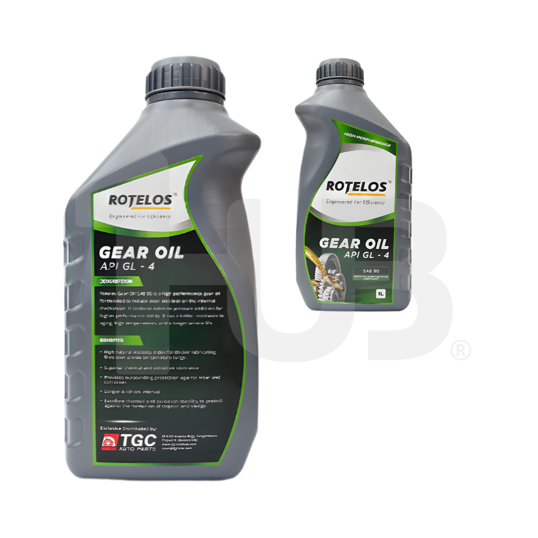 ROTELOS Gear Oil API GL-4 SAE 90 1 Liter – Heavy Duty Transmission & Gear Protection