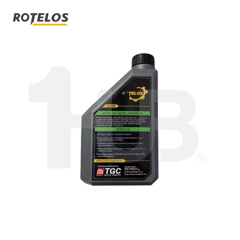 ROTELOS Heavy-Duty Diesel Engine Oil SAE 15W-40 API CF-4 1 Liter – Durable Protection for Diesel Engines